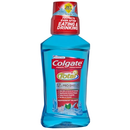 Colgate Total 12 Hour Pro-Shield Peppermint Blast Mouthwash 8.4 fl. oz., PK6 167121